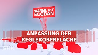 Ecodan Wärmepumpe einstellen Regleroberfläche optimal anpassen  SHKTV Montage [upl. by Jalbert995]