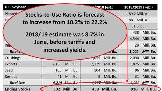 Soybean Marketing Update  Feb 14 2019 Analysis of USDA Reports [upl. by Kries]