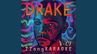 Slime You Out Feat SZA By Drake Melody Karaoke Version [upl. by Annauqal]