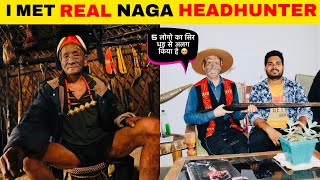 I Met Real Naga HeadHunter In Myanmar 🇲🇲  He Has Killed 5 Men 🤯  Longwa Village [upl. by Esined]