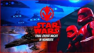 Final Order amp Sith Eternal military MIGHT in numbers Star Wars Explained [upl. by Absalom]