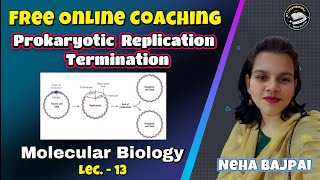 Prokaryotic Replication Termination I Lec  13  Molecular Biology I BSc I MSc Classes [upl. by Kajdan760]