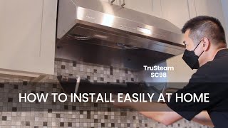 PACIFIC SC98 Smart Hood  How To Install Easily At Home [upl. by Arimlede]