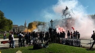 JUSTICE POUR CASTI Manif nationale Ultras [upl. by Nerrej]