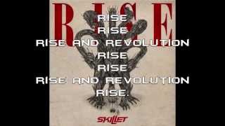 Skillet  Rise FULL SONG amp LYRICS [upl. by Gnouc]