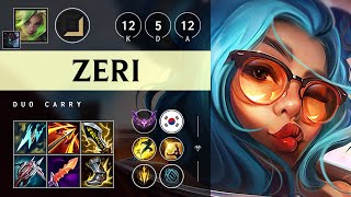 Zeri ADC vs KaiSa Killing spree  KR Master Patch 1419 [upl. by Vidal216]