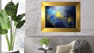 Create Amazing TEXTURED Painting on Aluminum Foil  EASY Diy Abstract Acrylic Painting 357 [upl. by Auginahs]