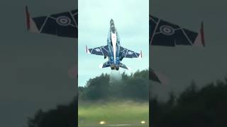 🇨🇦 INSANELY Steep F18 Takeoff Climb amp Dirty Roll fyp shortsvideo explore [upl. by Bandler]