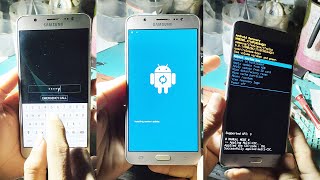 Samsung Galaxy J72016 Hard Reset Full tutorial [upl. by Damaris]