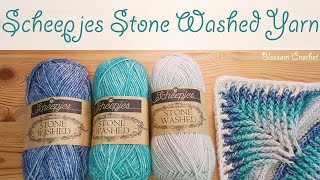 Scheepjes Stone Washed Yarn  Review [upl. by Felske550]