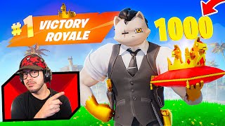 Im Getting 1000 CROWNS in Chapter 2 REMIX Fortnite [upl. by Bertina]