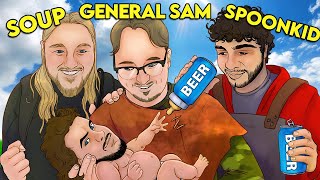 Drunk Rust with Spoonkid General Sam and Soup [upl. by Ariamat]