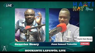 Live Boukante La Pawòl Guerrier Henry 15 Janvier 2024  RADIO Mega HAITI HOT NEWS [upl. by Adlesirc325]