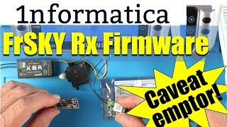 FrSKY Receiver Firmware Update Tutorial EU LBT [upl. by Pattie]