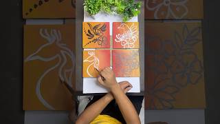 DIY Cardboard Wall Art Craft Idea short reel youtubeshort diycrafts viral trending WallArt [upl. by Nnylireg]