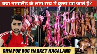 Dimapur Dog Market Nagaland  Nagaland Travel Vlog Dimapur [upl. by Ancilin]