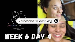 Esthetician School Student Vlog 2024 Week 6Day 4 Ogle School TouchedByTyHairCo [upl. by Georas]