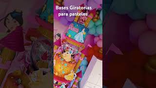 Como hacer Bases Giratorias para pasteles [upl. by Bruce]