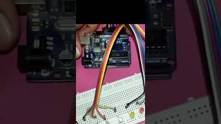 How use breadboard  Arduino project  science project  inspire award project led chaser ai diy [upl. by Bumgardner]