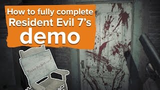 Heres how to fully complete the Resident Evil 7 demo and solve all five murders [upl. by Conney]