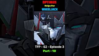 Optimus helps for Wheeljack  tfp  season 2  episode 3  movie edits  shorts trending foryou [upl. by Chemash]