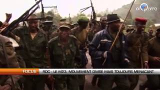 RDC  Le M23 mouvement divisé mais toujours menaçant [upl. by Sirraf]