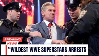 20 Most Shocking Arrests of WWE Superstars [upl. by Annaesor]