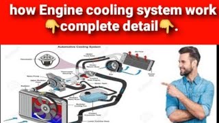 how engine cooling system works complete detail in Urdu  hindi [upl. by Stanton]