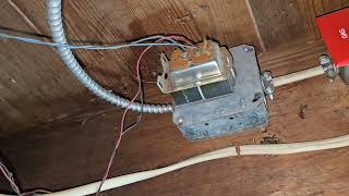 2 wire thermostat to 3 wire thermostat Cwire connection [upl. by Hux]