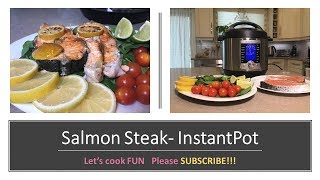 Salmon Steak InstantPot [upl. by Brittain131]