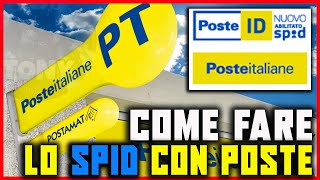 COME FARE LO SPID CON POSTE ID  POSTE ITALIANE tutorial  SEMPLICE E VELOCE posteitaliane [upl. by Sachiko]