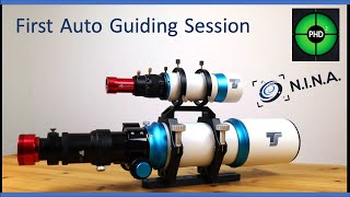 My First PHD2 Auto Guiding Session in NINA  Beginner Guide [upl. by Adas]