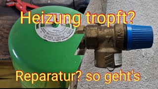 Heizung tropft Ausdehnungsgefäß defekt [upl. by Marucci80]