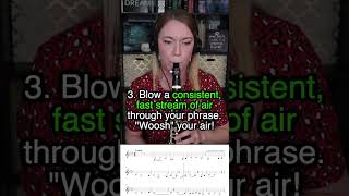 How To Get More Resonant Low Notes clarinetbasics clarinet clarinetlessons clarinetplayer [upl. by Uthrop]