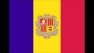 Hino de Andorra voz  Andorra National Anthem vocal [upl. by Ennairac245]