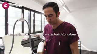 Sthetic Dr med Afschin Fatemi zu Dauerhafte Haarentfernung per Laser 026 Sec [upl. by Martens]