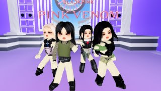 BLACKPINK Pink Venom Roblox Inkigayo 4p Multisync Short Version [upl. by Erdrich177]