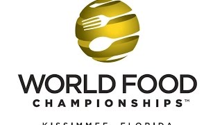 World Food Championships 2015  Recipe Competition [upl. by Nosirrag232]