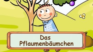 🌼 Das Pflaumenbäumchen  Fingerspiellieder zum Mitsingen  Kinderlieder [upl. by Ianteen]