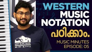 Learn western music notation  Malayalam Piano  Keyboard Tutorial  Malayalam Piano Class Ep 05 [upl. by Kenlay812]