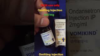 VOMIKIND INJECTION ONDANSETRON INJECTION IP 2mlmg use in hindi mankind injectiontablets capsule [upl. by Nowaj]