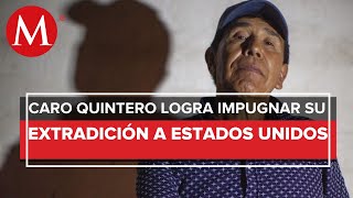 Otorgan suspensión a Caro Quintero contra orden de detención con fines de extradición a EU [upl. by Homerus]