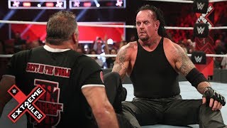 The Undertaker scares Shane McMahon then chokeslams him WWE Extreme Rules 2019 [upl. by Nakah]