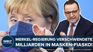 CORONAPANDEMIE Maskenskandal der MerkelRegierung  ExGesundheitsminister Spahn im Kreuzfeuer [upl. by Hoopes]