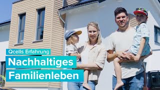 Qcells Homestory – Hausbau Nachhaltig und effizient dank Solar [upl. by Arebma305]