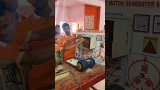 Three point starter DC motor connection Iti practical classes skillstest [upl. by Botsford]