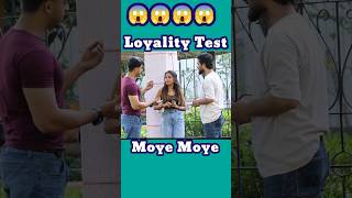 Loyality test prank 😱viralvideo youtubeshortsvideo trendingshorts shorts [upl. by Roswald]