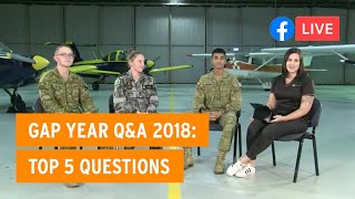 Gap Year QampA 2018 Top 5 Questions [upl. by Enirtak]