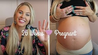 26 Weeks Pregnant First Pregnancy Second Trimester  Glucose Test  Mommy amp Baby Haul [upl. by Akilak]