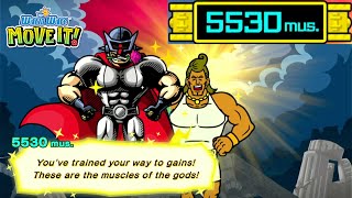 Megagame Muscles  Score 5530 mus  WarioWare Move It [upl. by Marilla44]